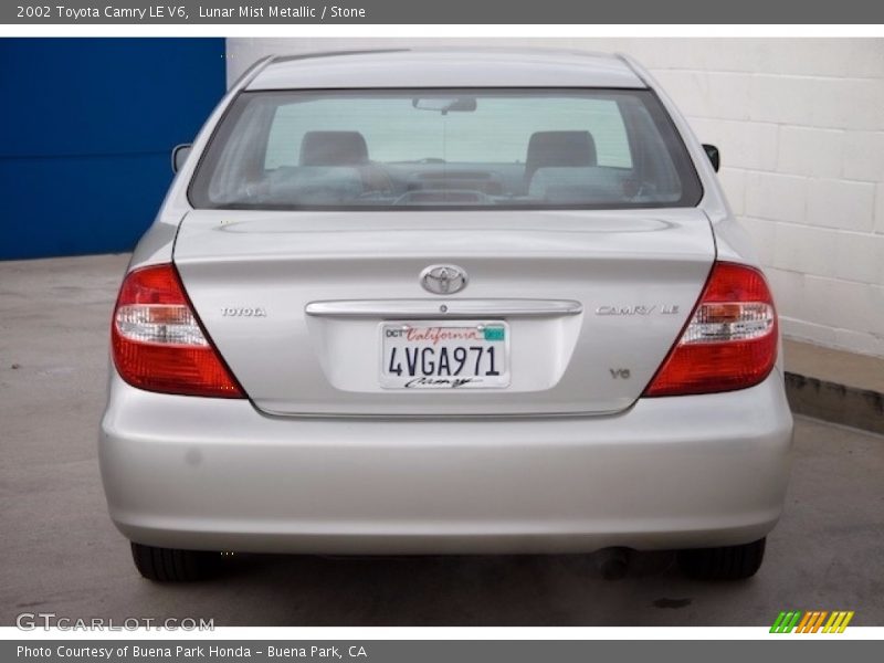 Lunar Mist Metallic / Stone 2002 Toyota Camry LE V6