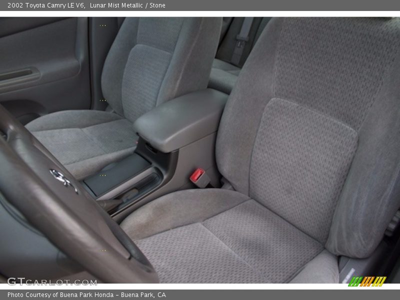 Lunar Mist Metallic / Stone 2002 Toyota Camry LE V6