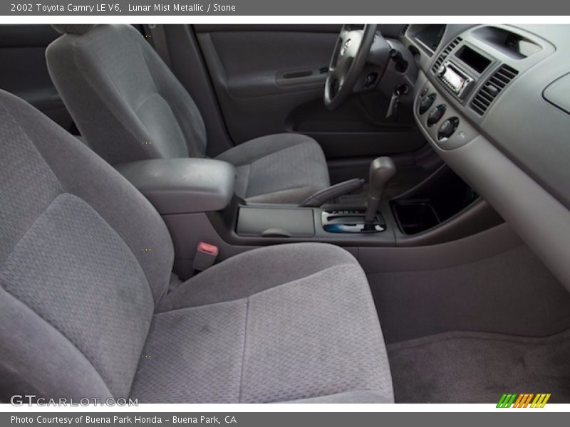 Lunar Mist Metallic / Stone 2002 Toyota Camry LE V6