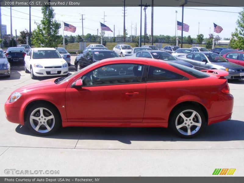 Victory Red / Ebony 2008 Pontiac G5 GT