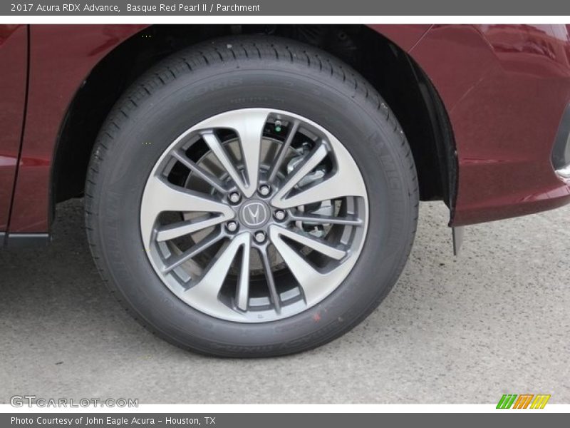 Basque Red Pearl II / Parchment 2017 Acura RDX Advance