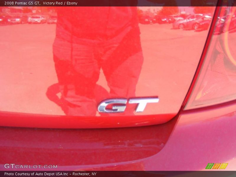 Victory Red / Ebony 2008 Pontiac G5 GT