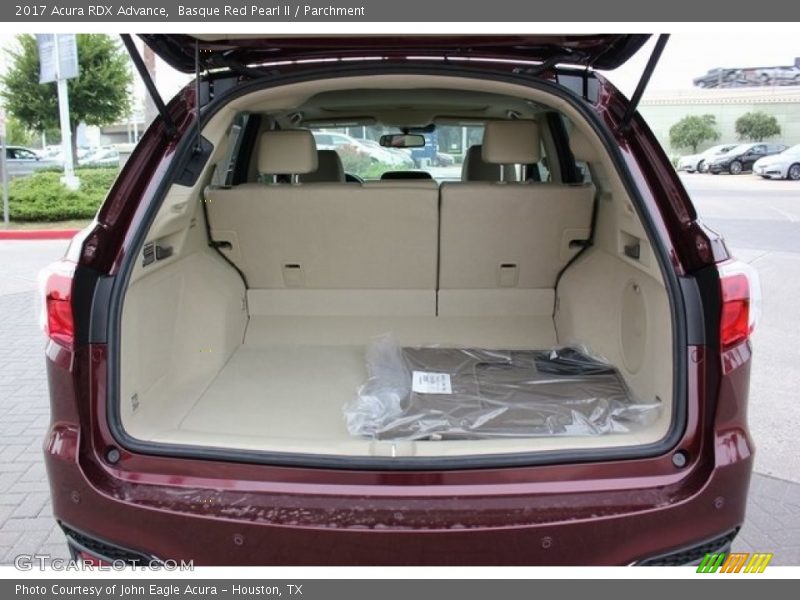 Basque Red Pearl II / Parchment 2017 Acura RDX Advance