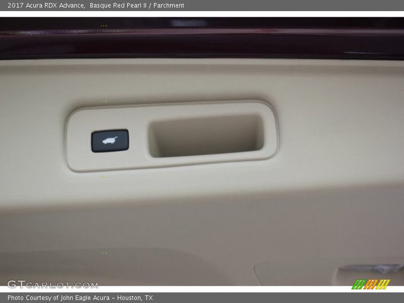 Basque Red Pearl II / Parchment 2017 Acura RDX Advance