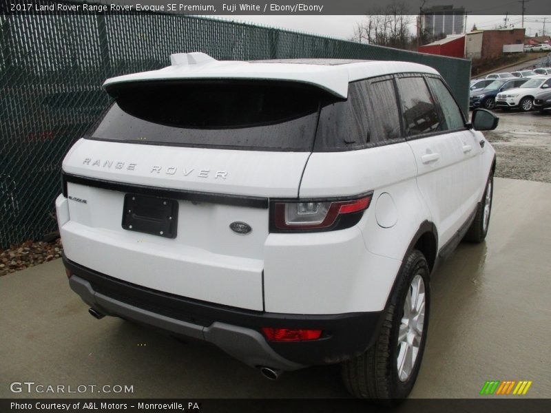 Fuji White / Ebony/Ebony 2017 Land Rover Range Rover Evoque SE Premium