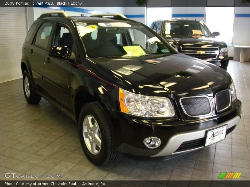 Black / Ebony 2008 Pontiac Torrent AWD