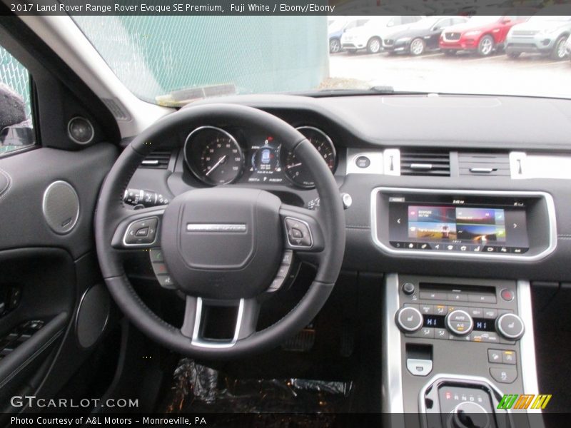 Fuji White / Ebony/Ebony 2017 Land Rover Range Rover Evoque SE Premium