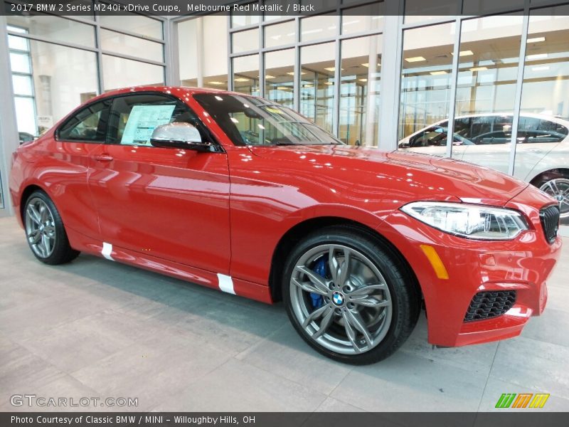 Front 3/4 View of 2017 2 Series M240i xDrive Coupe