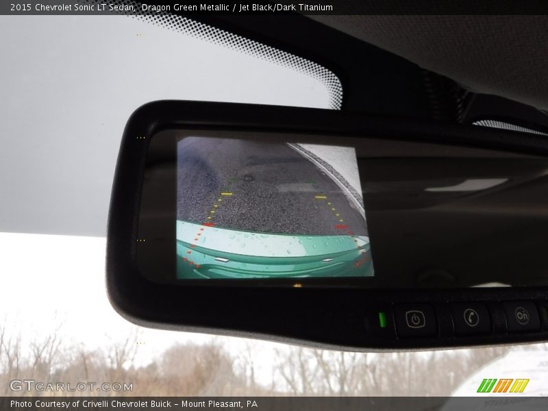 Dragon Green Metallic / Jet Black/Dark Titanium 2015 Chevrolet Sonic LT Sedan