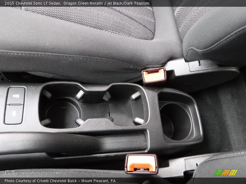 Dragon Green Metallic / Jet Black/Dark Titanium 2015 Chevrolet Sonic LT Sedan
