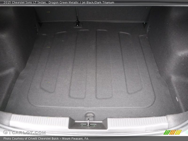 Dragon Green Metallic / Jet Black/Dark Titanium 2015 Chevrolet Sonic LT Sedan
