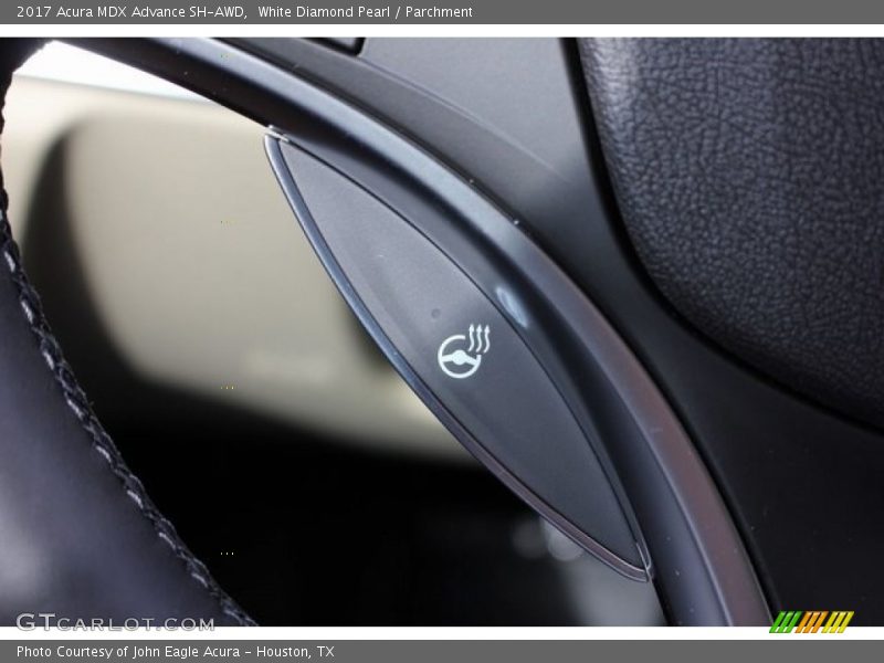 White Diamond Pearl / Parchment 2017 Acura MDX Advance SH-AWD