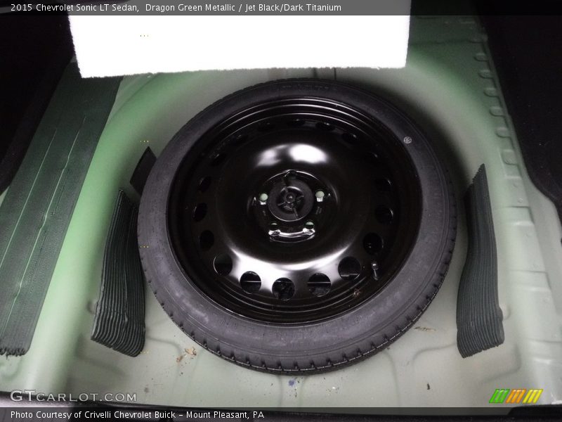 Dragon Green Metallic / Jet Black/Dark Titanium 2015 Chevrolet Sonic LT Sedan