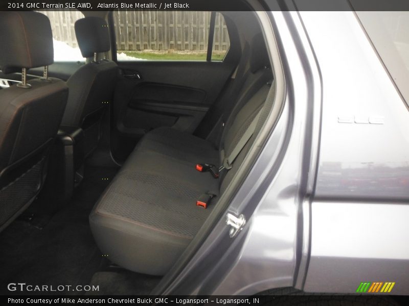 Atlantis Blue Metallic / Jet Black 2014 GMC Terrain SLE AWD