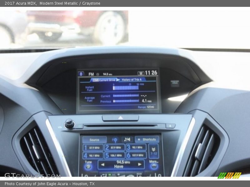 Modern Steel Metallic / Graystone 2017 Acura MDX