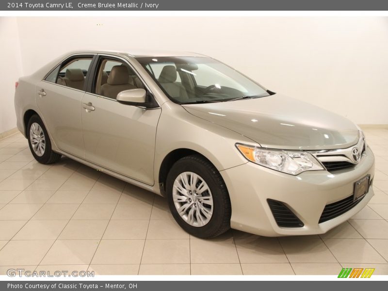Creme Brulee Metallic / Ivory 2014 Toyota Camry LE