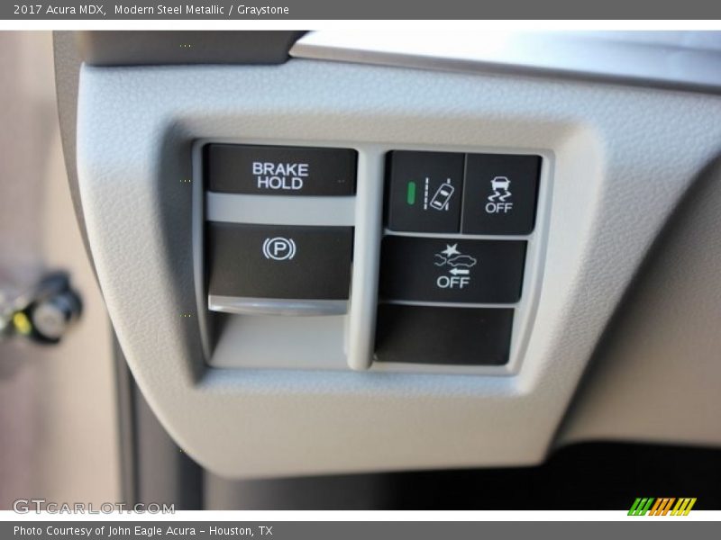Modern Steel Metallic / Graystone 2017 Acura MDX