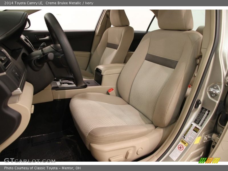 Creme Brulee Metallic / Ivory 2014 Toyota Camry LE