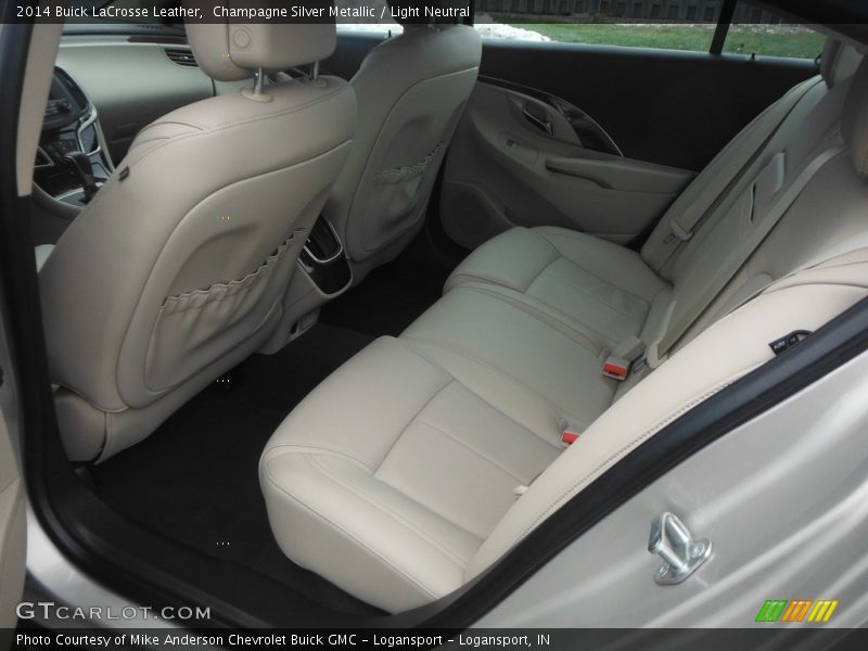 Champagne Silver Metallic / Light Neutral 2014 Buick LaCrosse Leather
