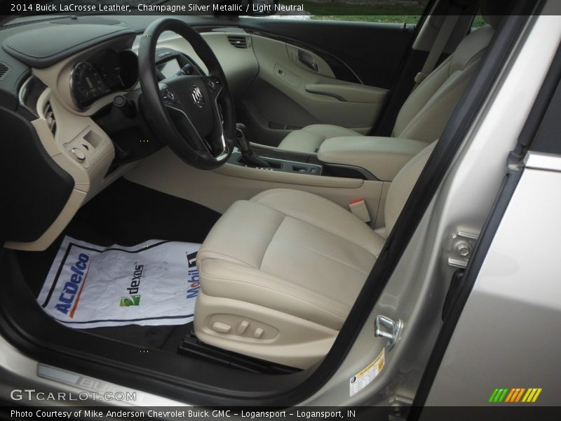 Champagne Silver Metallic / Light Neutral 2014 Buick LaCrosse Leather