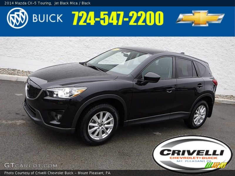 Jet Black Mica / Black 2014 Mazda CX-5 Touring