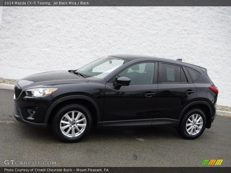 Jet Black Mica / Black 2014 Mazda CX-5 Touring