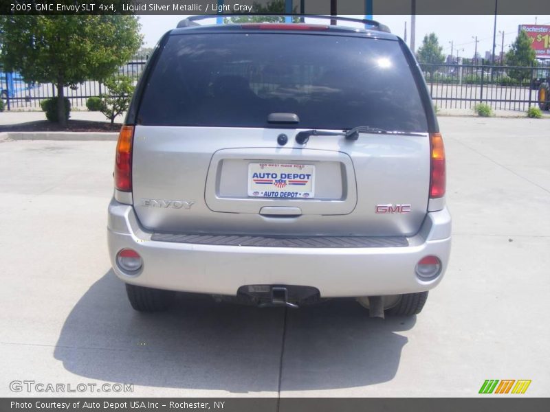 Liquid Silver Metallic / Light Gray 2005 GMC Envoy SLT 4x4