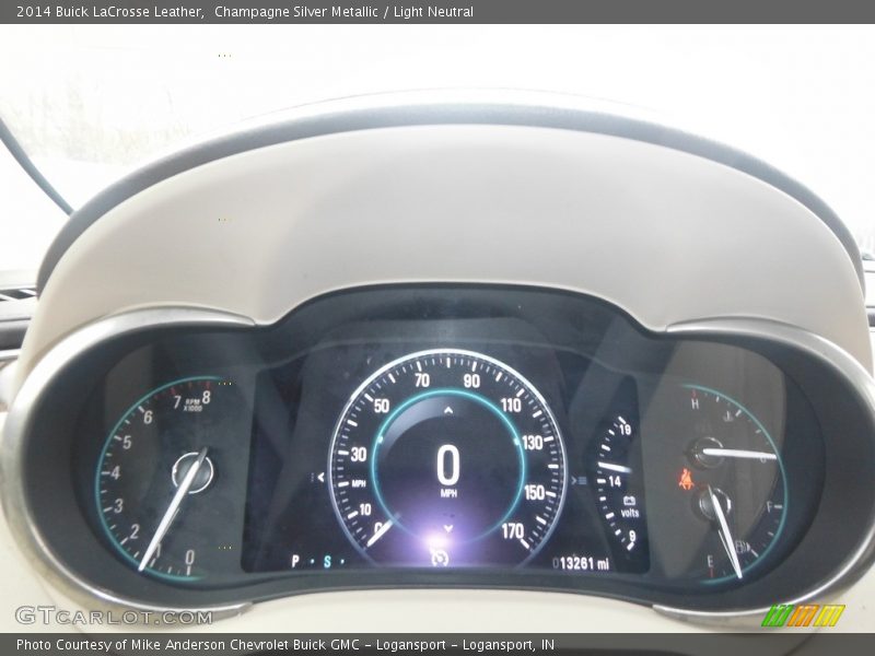 Champagne Silver Metallic / Light Neutral 2014 Buick LaCrosse Leather