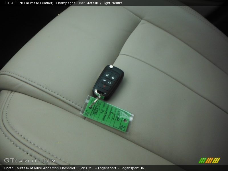 Champagne Silver Metallic / Light Neutral 2014 Buick LaCrosse Leather