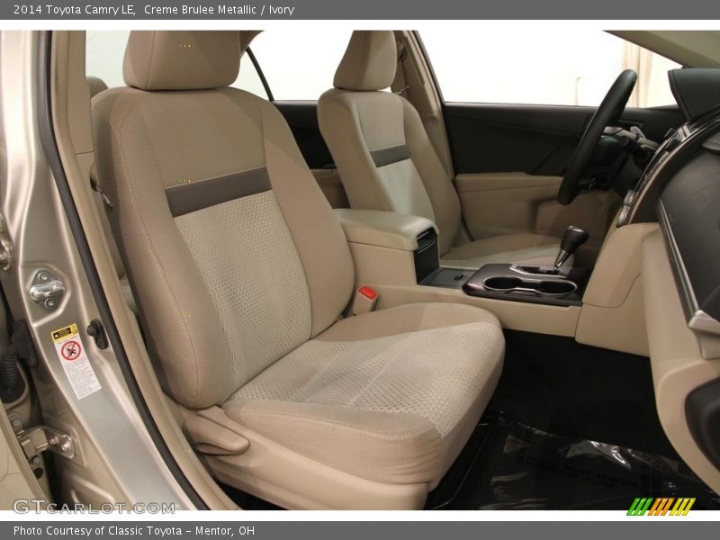 Creme Brulee Metallic / Ivory 2014 Toyota Camry LE