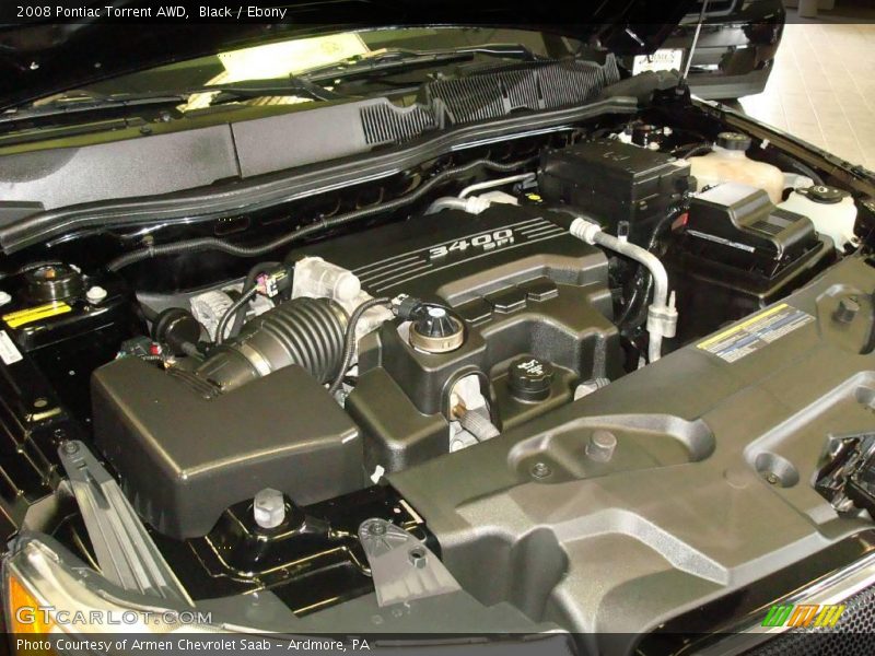 Black / Ebony 2008 Pontiac Torrent AWD