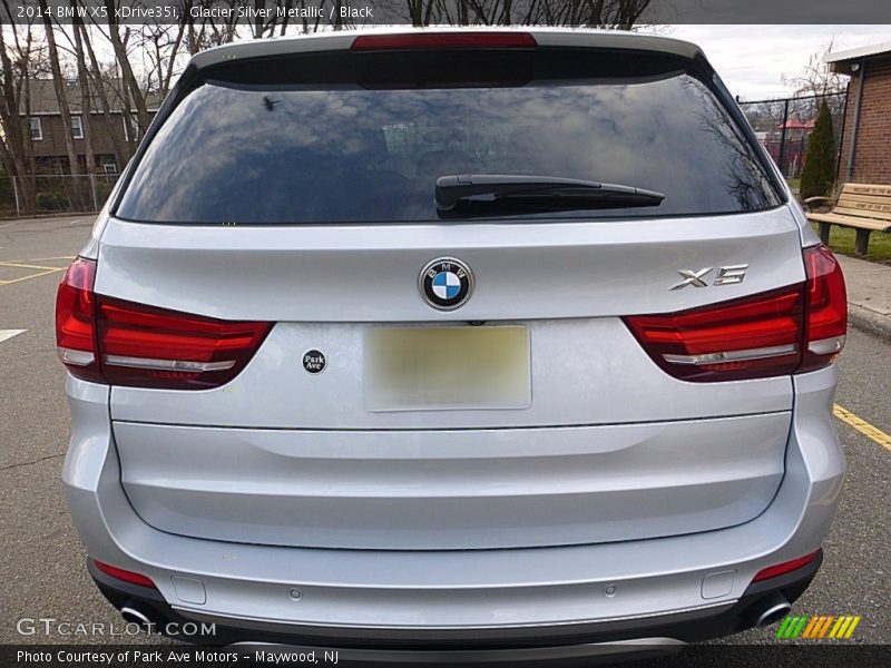 Glacier Silver Metallic / Black 2014 BMW X5 xDrive35i