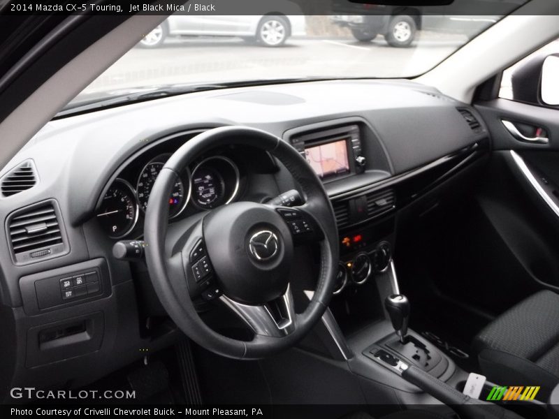Jet Black Mica / Black 2014 Mazda CX-5 Touring