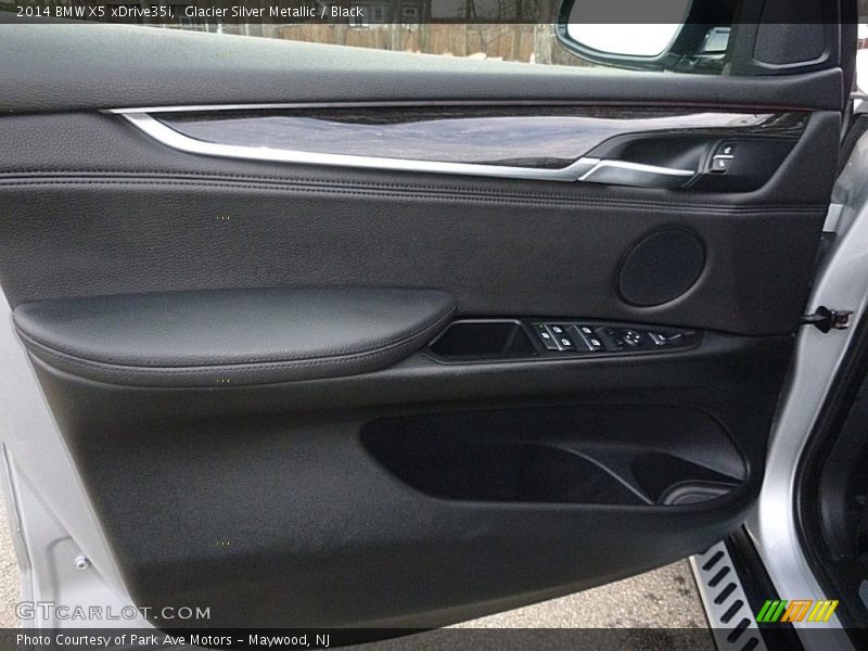 Glacier Silver Metallic / Black 2014 BMW X5 xDrive35i