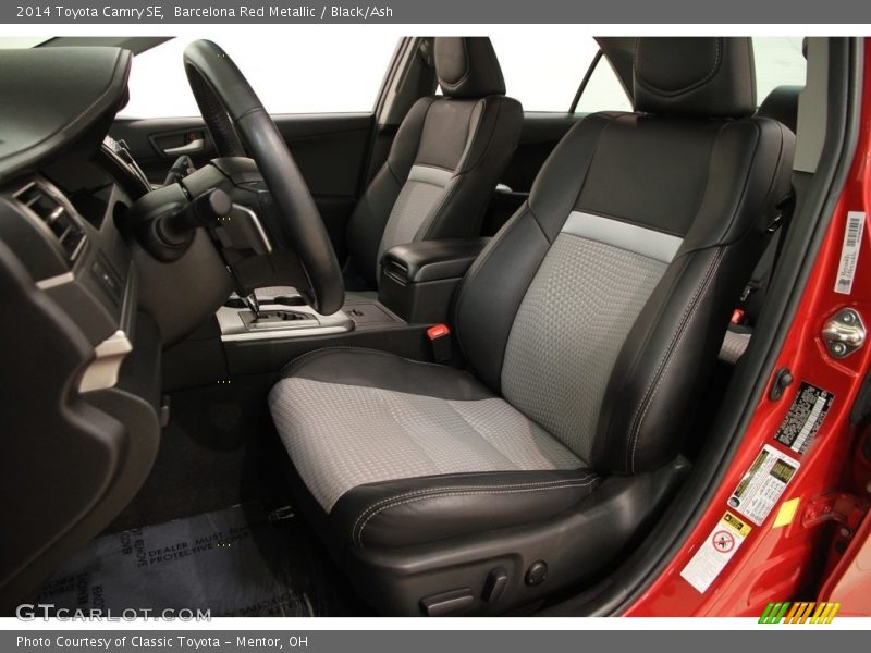 Barcelona Red Metallic / Black/Ash 2014 Toyota Camry SE