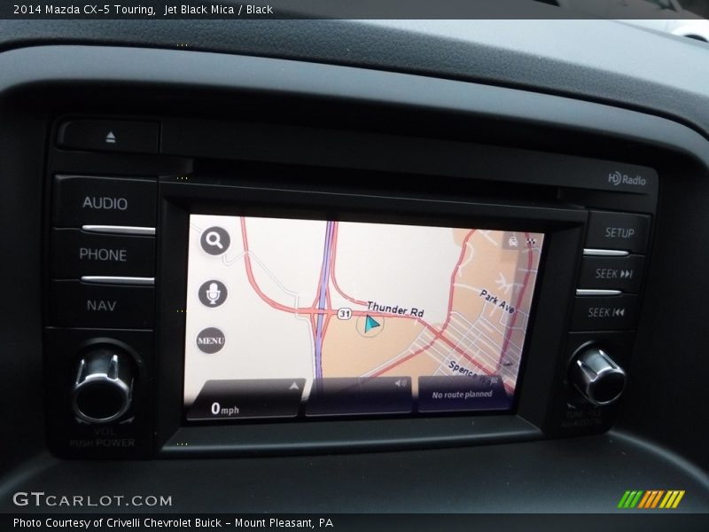 Jet Black Mica / Black 2014 Mazda CX-5 Touring