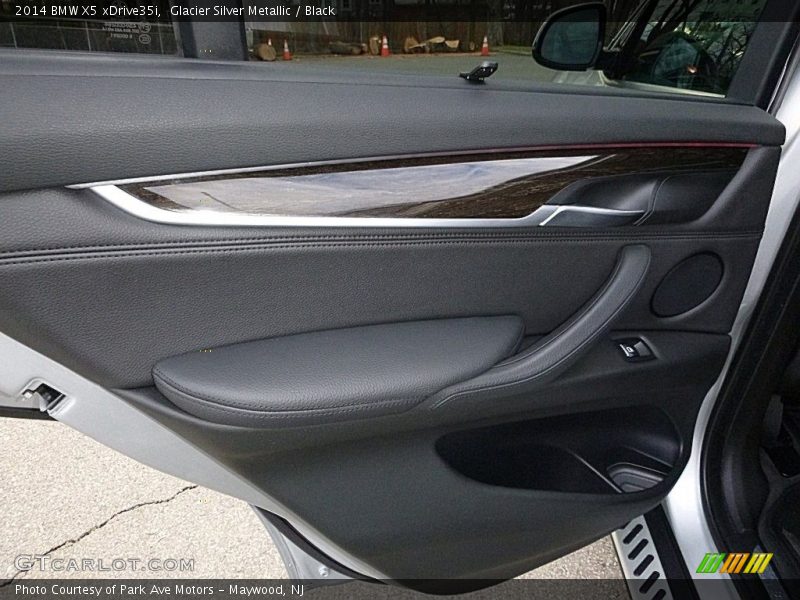 Glacier Silver Metallic / Black 2014 BMW X5 xDrive35i