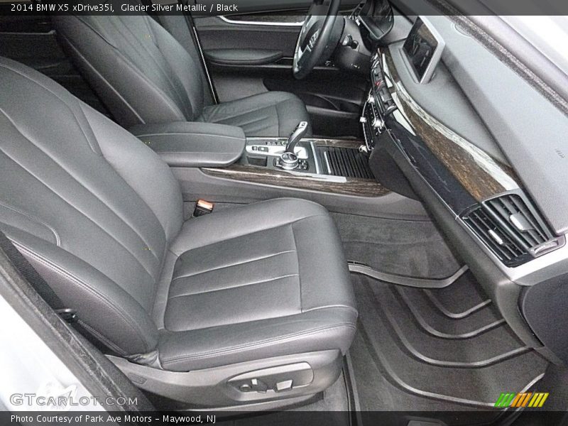 Glacier Silver Metallic / Black 2014 BMW X5 xDrive35i