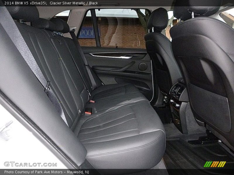 Glacier Silver Metallic / Black 2014 BMW X5 xDrive35i