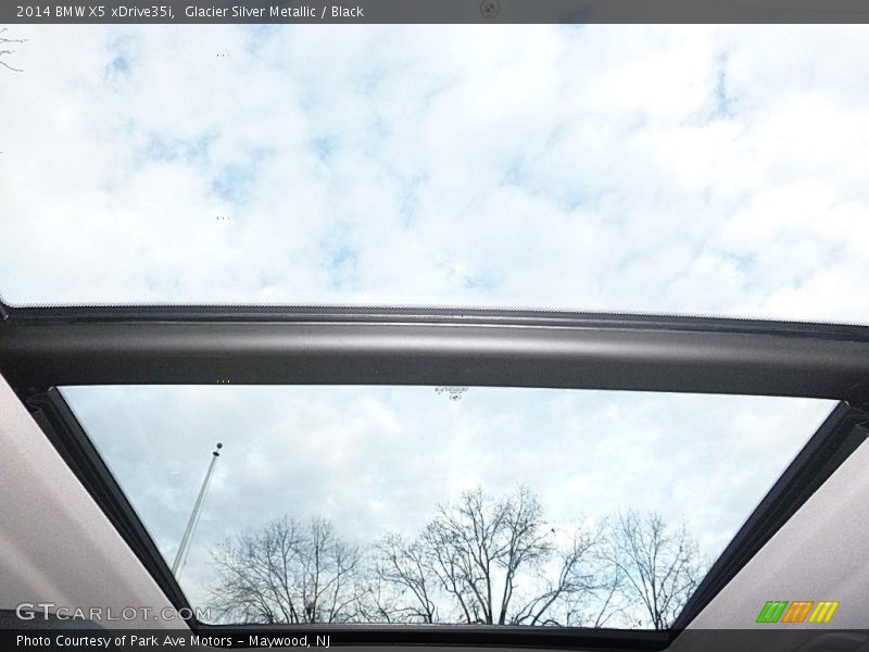 Glacier Silver Metallic / Black 2014 BMW X5 xDrive35i