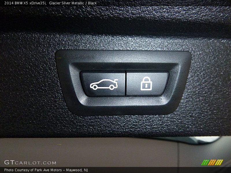 Glacier Silver Metallic / Black 2014 BMW X5 xDrive35i