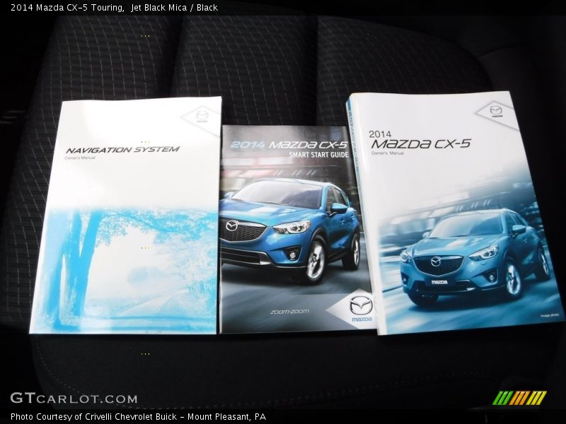 Jet Black Mica / Black 2014 Mazda CX-5 Touring