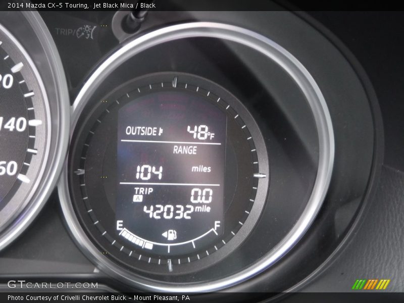 Jet Black Mica / Black 2014 Mazda CX-5 Touring