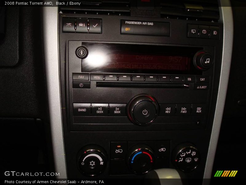 Black / Ebony 2008 Pontiac Torrent AWD