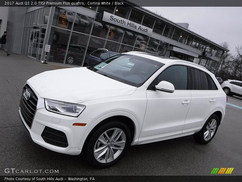 Cortina White / Black 2017 Audi Q3 2.0 TFSI Premium Plus quattro
