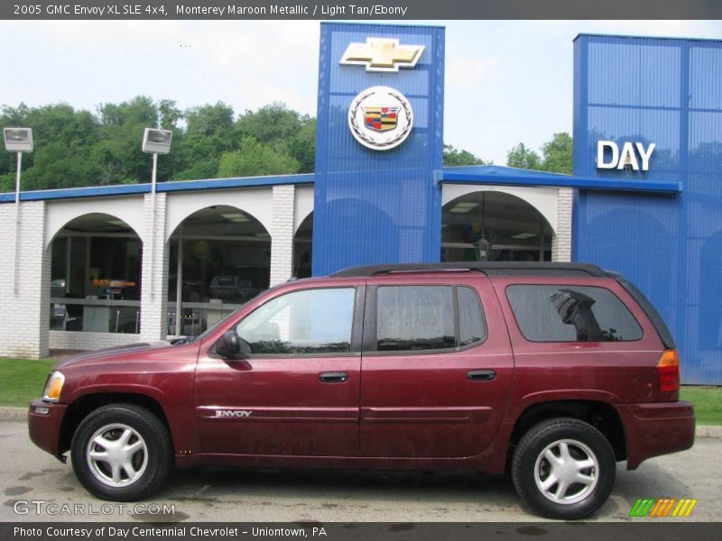 Monterey Maroon Metallic / Light Tan/Ebony 2005 GMC Envoy XL SLE 4x4