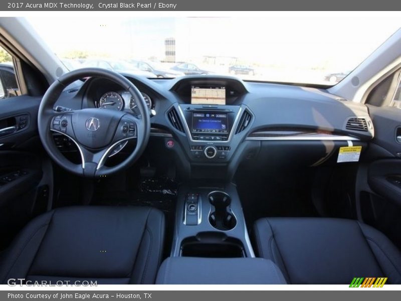 Crystal Black Pearl / Ebony 2017 Acura MDX Technology