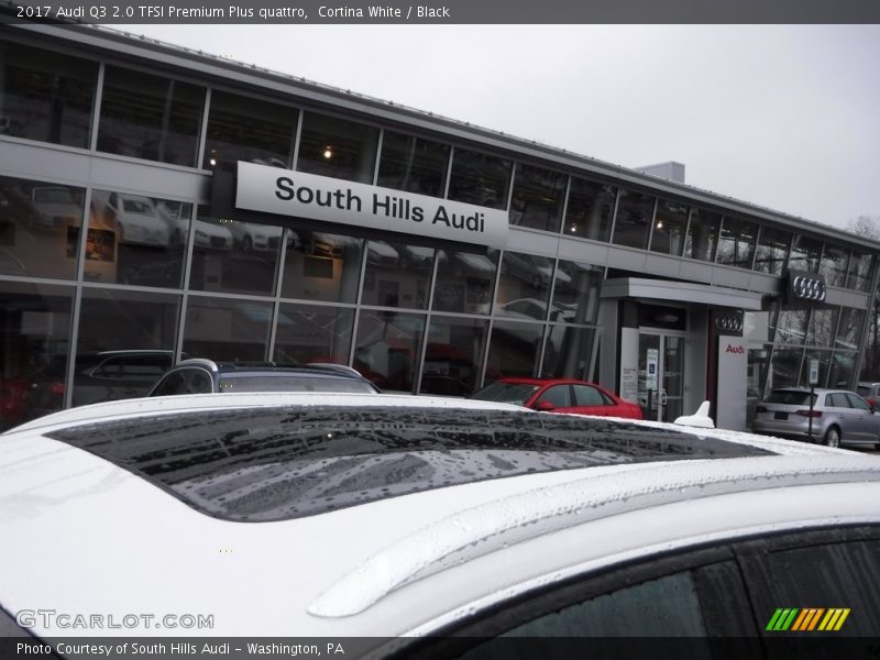 Cortina White / Black 2017 Audi Q3 2.0 TFSI Premium Plus quattro
