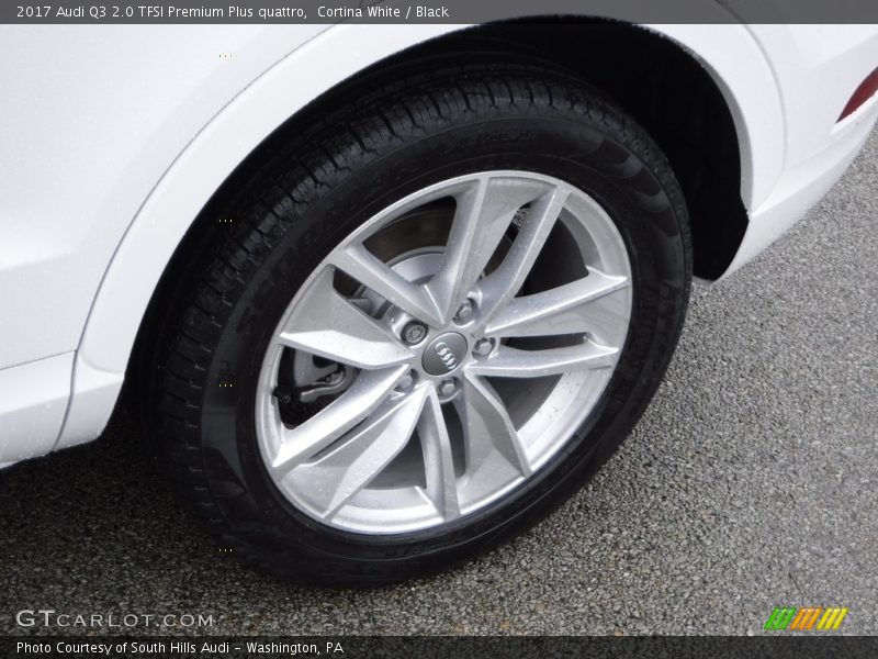 Cortina White / Black 2017 Audi Q3 2.0 TFSI Premium Plus quattro