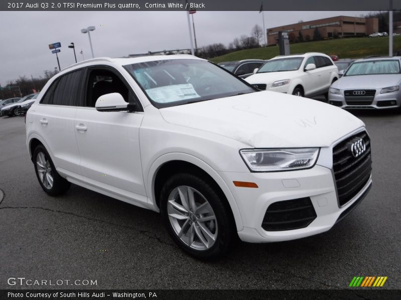 Front 3/4 View of 2017 Q3 2.0 TFSI Premium Plus quattro